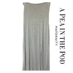 Luxe Essentials Maternity Maxi Skirt